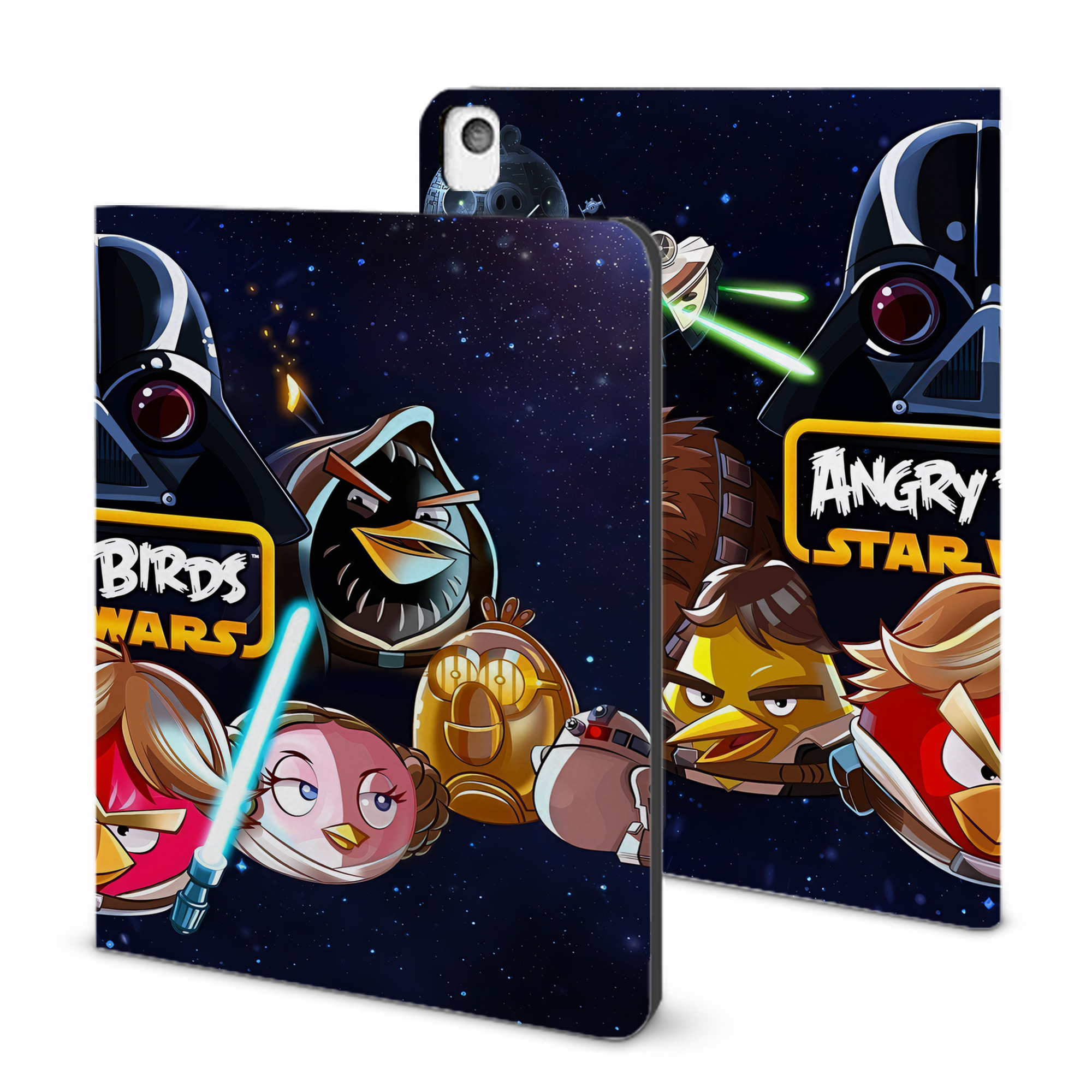 （画像用） Angry Birds アングリーバード IPadケース ペンホルダー付き ブックスタイルデザイン